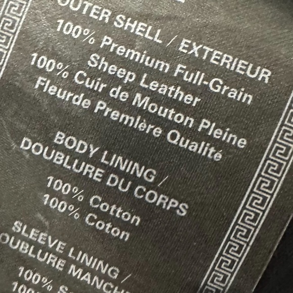 Threads Of Apollo Full Zip Women’s Bomber Jacket Burgundy Sheep Leather Small - Picture 7 of 8